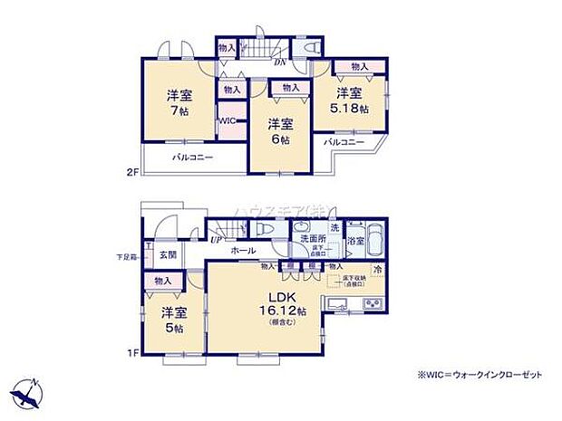 4LDKの魅力的な間取り!LDKはゆったりとした空間で、ご家族との団らん時間が、より一層充実したものになりますね家族との仲が深まり、自然と笑顔が増えそうです!