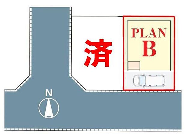 カースペース付きでマイカーをお持ちのご家庭でも安心。物件探しのご条件・ご要望・ご質問など、何なりと弊社スタッフまでお申し付けください!