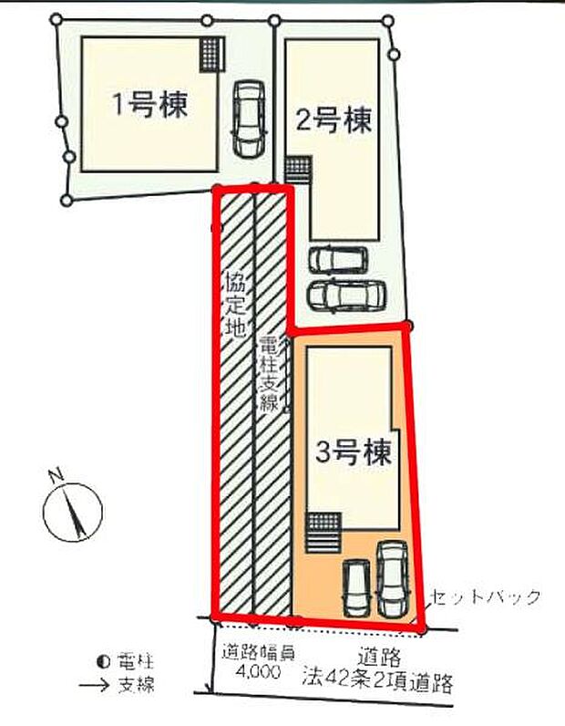 カースペースは2台付き!セカンドカー持ちの方や急な来客時にも安心ですね。物件探しのご条件・ご要望などありましたら、何なりとスタッフまでお申し付けください!