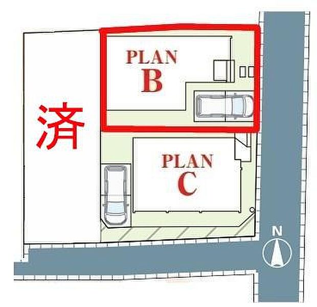 カースペース付きでマイカーをお持ちのご家庭でも安心。物件探しのご条件・ご要望・ご質問など、何なりと弊社スタッフまでお申し付けください！