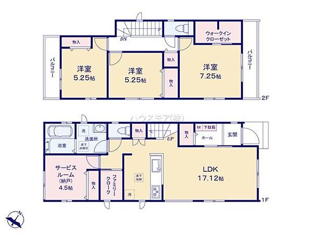 3SLDKの魅力的な間取り！LDKはゆったりとした空間で、ご家族との団らん時間が、より一層充実したものになりますね。家族との仲が深まり、自然と笑顔が増えます！