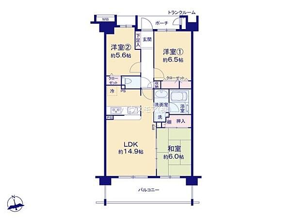 間取り：312001308366