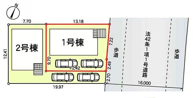 カースペース2台付きでマイカーをお持ちのご家庭でも安心。物件探しのご条件・ご要望・ご質問など、何なりと弊社スタッフまでお申し付けください!