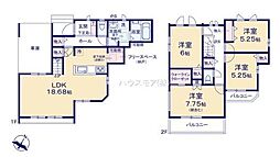 柏市増尾7丁目 C号棟 新築戸建
