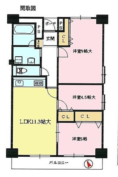 間取り：312001315595