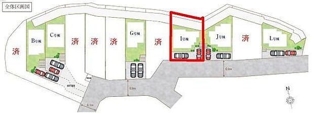 カースペースは2台付き!セカンドカー持ちの方や急な来客時にも安心ですね。