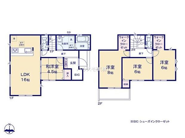 4LDKの魅力的な間取り！LDKはゆったりとした空間で、ご家族との団らん時間が、より一層充実したものになりますね家族との仲が深まり、自然と笑顔が増えそうです！