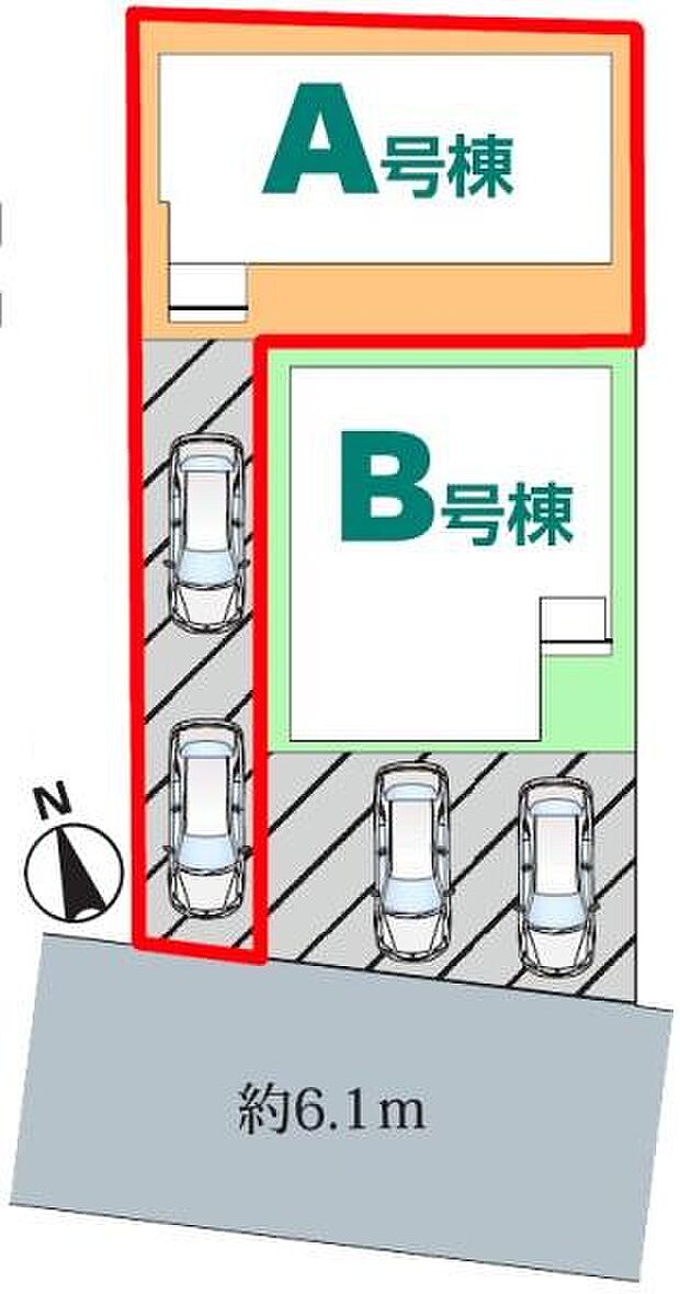 カースペース付きでマイカーをお持ちのご家庭でも安心。物件探しのご条件・ご要望・ご質問など、何なりと弊社スタッフまでお申し付けください!