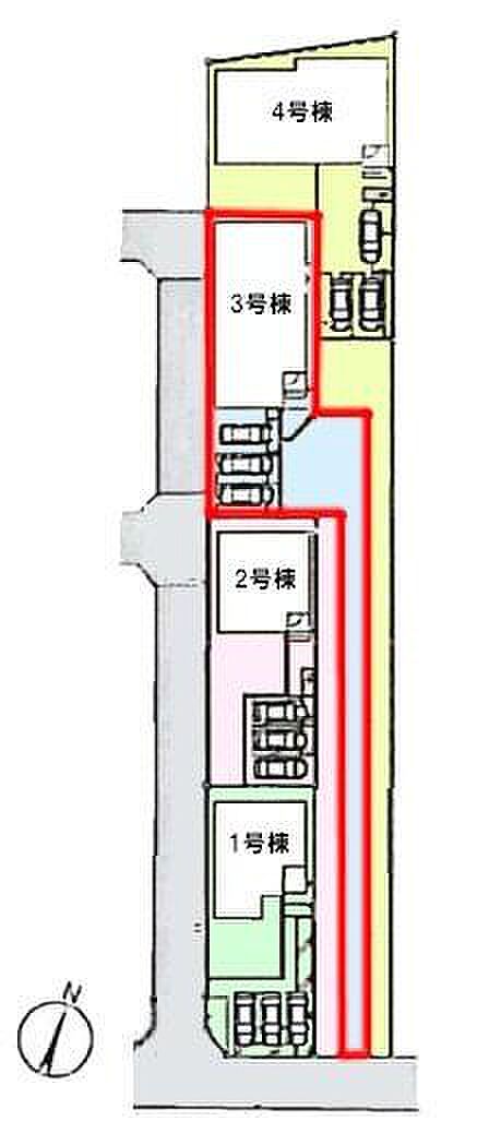 カースペース3台付きでマイカーをお持ちのご家庭でも安心。物件探しのご条件・ご要望・ご質問など、何なりと弊社スタッフまでお申し付けください!