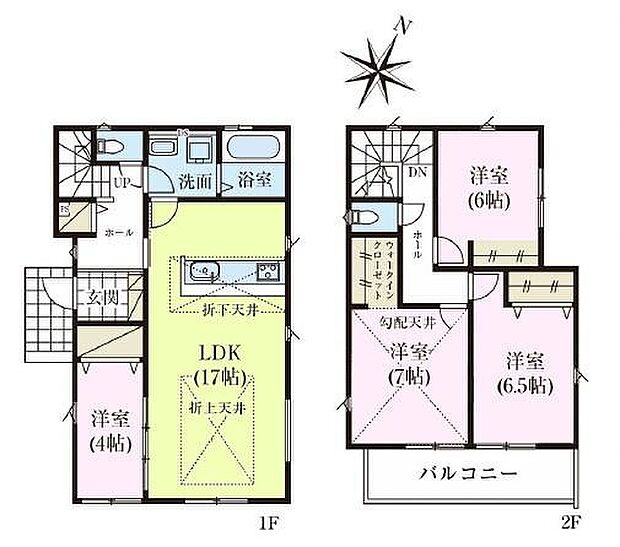 4LDKの魅力的な間取り！LDKはゆったりとした空間で、ご家族との団らん時間が、より一層充実したものになりますね家族との仲が深まり、自然と笑顔が増えそうです！