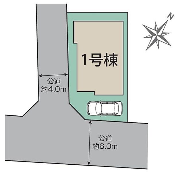 カースペース付き！マイカーをお持ちの方も安心ですね。