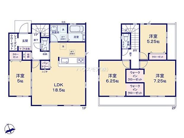 4LDKの魅力的な間取り!LDKはゆったりとした空間で、ご家族との団らん時間が、より一層充実したものになりますね!家族との仲が深まり、自然と笑顔が増えそうです!
