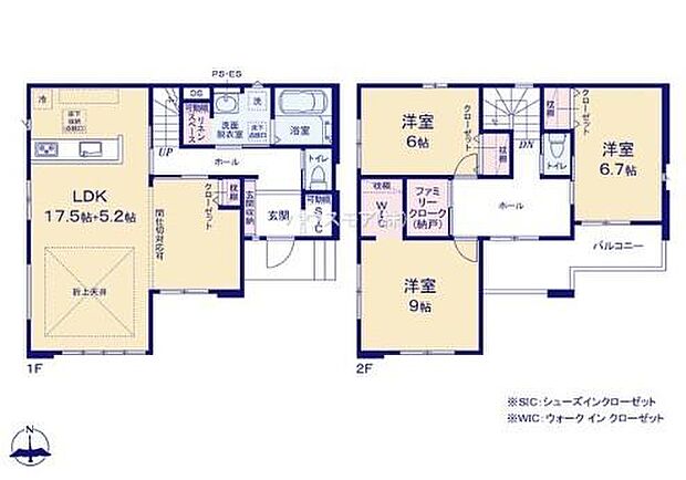 3(4)LDKの魅力的な間取り!LDKはゆったりとした空間で、ご家族との団らん時間が、より一層充実したものになりますね。家族との仲が深まり、自然と笑顔が増えます!