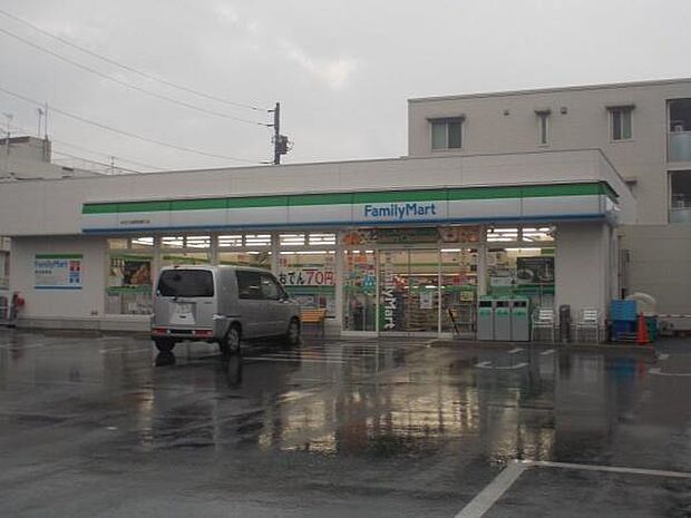 ファミリーマート松戸稔台店まで653m