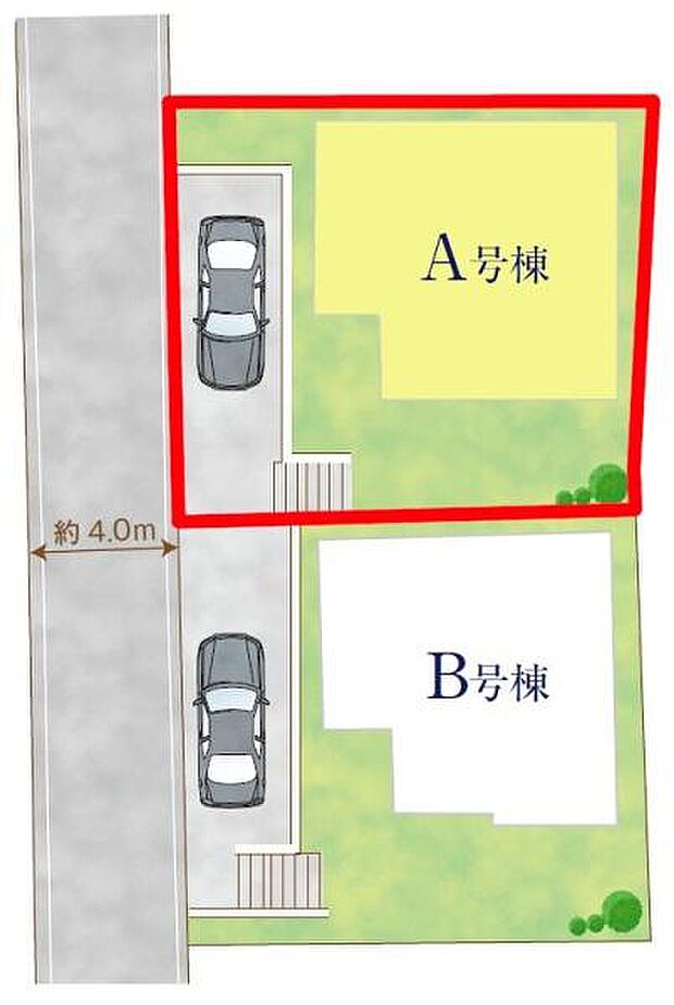 カースペース付きでマイカーをお持ちのご家庭でも安心。物件探しのご条件・ご要望・ご質問など、何なりと弊社スタッフまでお申し付けください!