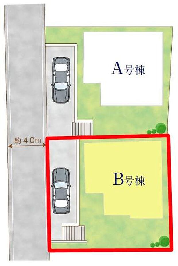カースペース付きでマイカーをお持ちのご家庭でも安心。物件探しのご条件・ご要望・ご質問など、何なりと弊社スタッフまでお申し付けください！