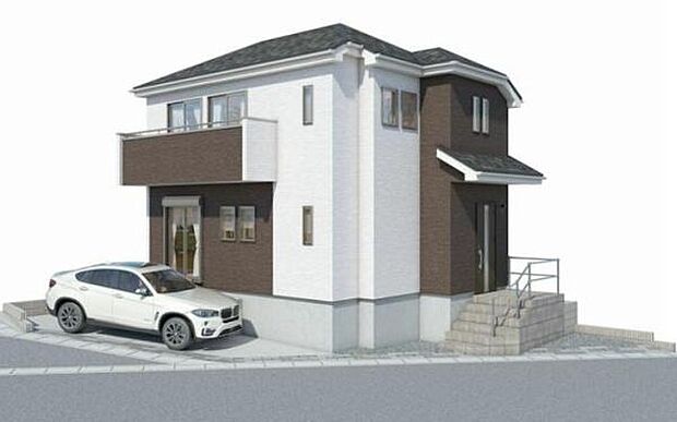 こちらは完成予想パースになります！周辺環境や他物件もまとめてご案内可能です！不動産の事ならどんな事でもお気軽にご相談ください。