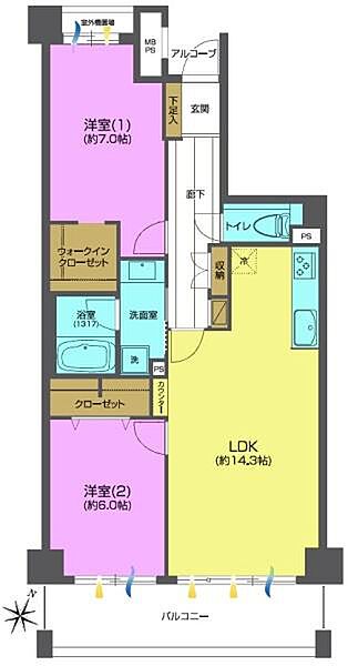 間取り：312001334986