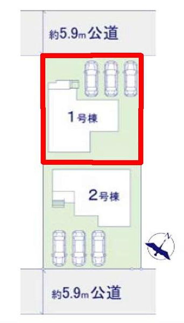 カースペース3台付きでマイカーをお持ちのご家庭でも安心。物件探しのご条件・ご要望・ご質問など、何なりと弊社スタッフまでお申し付けください!
