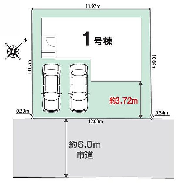 カースペースは2台付き!セカンドカー持ちの方や急な来客時にも安心ですね。物件探しのご条件・ご要望などありましたら、何なりとスタッフまでお申し付けください!