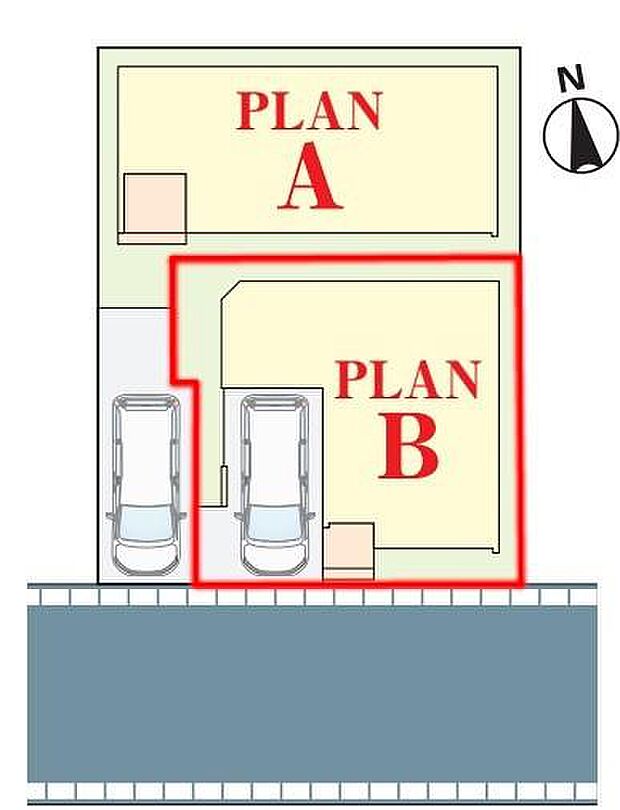 カースペース付きでマイカーをお持ちのご家庭でも安心。物件探しのご条件・ご要望・ご質問など、何なりと弊社スタッフまでお申し付けください!
