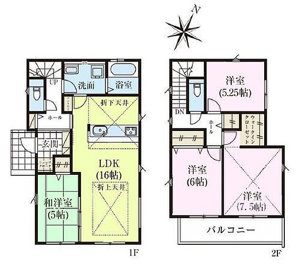 4LDKの魅力的な間取り!LDKはゆったりとした空間で、ご家族との団らん時間が、より一層充実したものになりますね家族との仲が深まり、自然と笑顔が増えそうです!