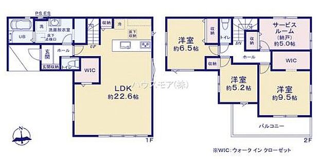 3SLDKの魅力的な間取り！LDKはゆったりとした空間で、ご家族との団らん時間が、より一層充実したものになりますね。家族との仲が深まり、自然と笑顔が増えます！