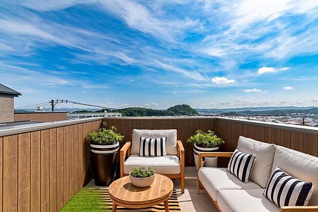 （本画像はCGにて家具等を配置しております。実際に家具等はおかれておりません。）