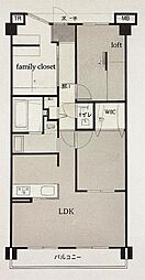 間取図画像 2SLDK