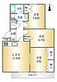 京都ロジュマン島町B棟3階1,998万円