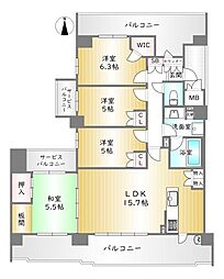 間取図画像 4LDK