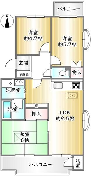 間取り：326000263552