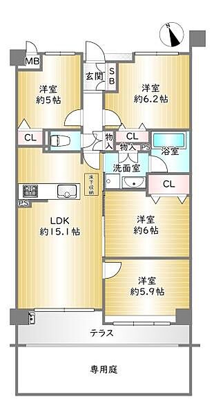 間取り：326000265481