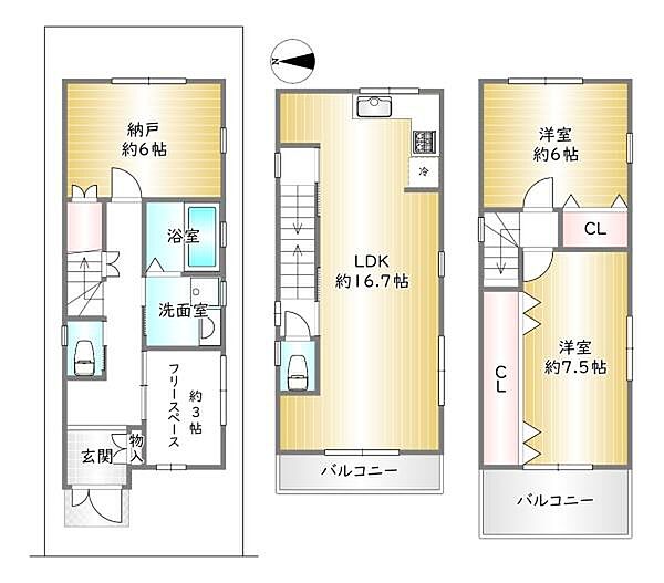 間取り：326000266538