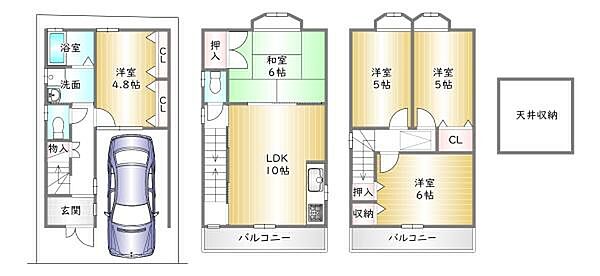 間取り：326000266654