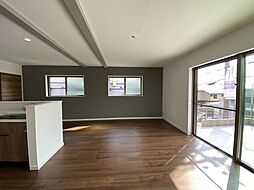 須磨区多井畑東町　新築戸建 4LDKのリビング/ダイニング