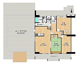 アバンドーネ西神春日台1号棟 3LDKの間取図画像