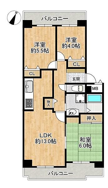 間取り：328000625921