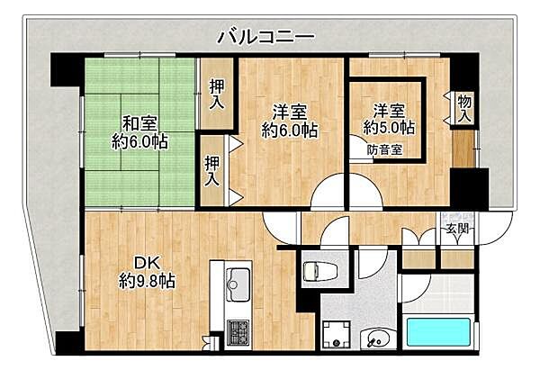 間取り：328000680333