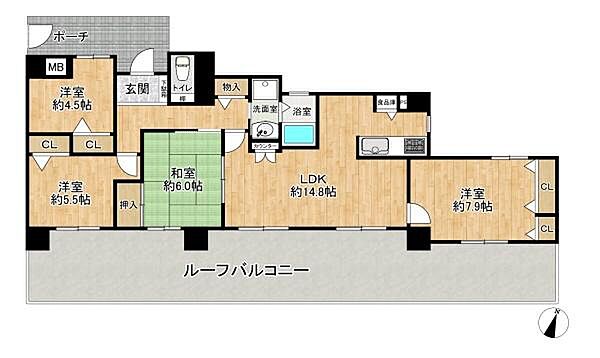 間取り：328000683571