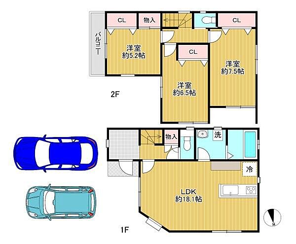 間取り：327001642181