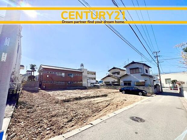■■現地写真■■建築条件なし~お好きなハウスメーカー・工務店で建築可能~