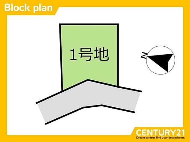 1号地 区画図