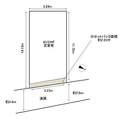 大阪府堺市西区草部の土地画像