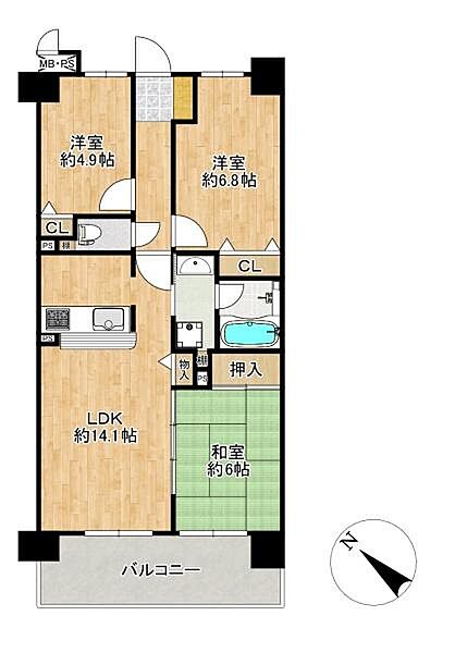 間取り：327002354382