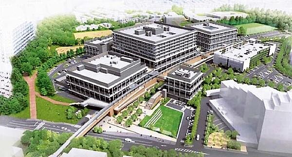 近畿大学病院まで1400m
