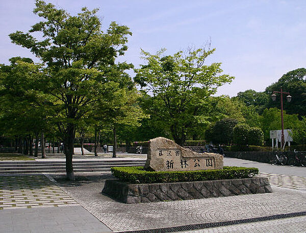 新林公園まで1755m