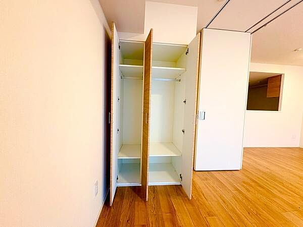各部屋収納が豊富にございます！