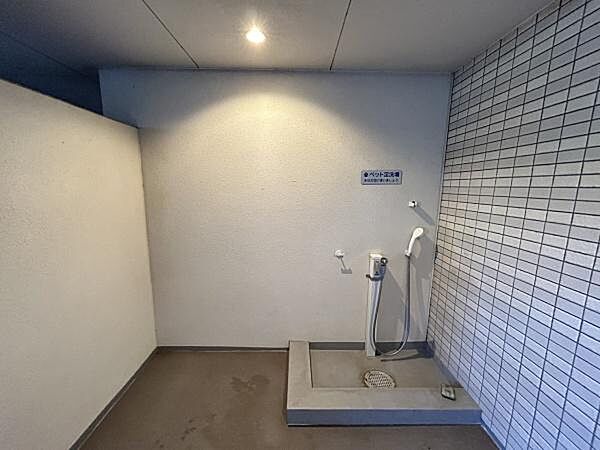 ペット足洗い場