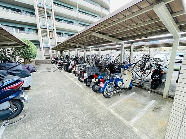バイク置場